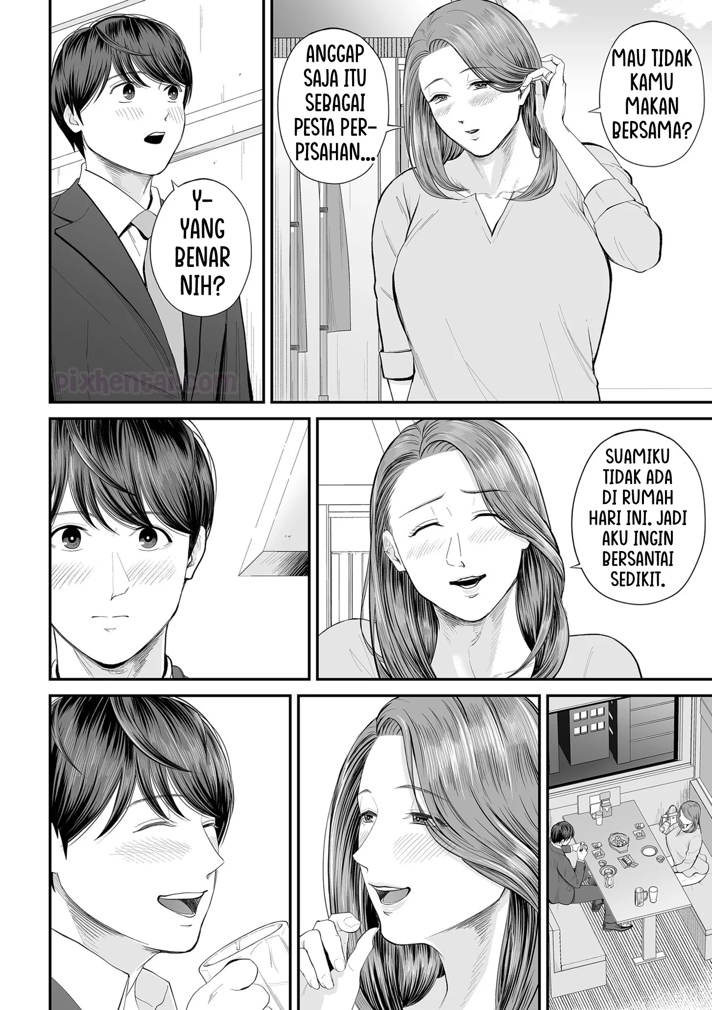 Komik hentai xxx manga sex bokep The Young Man is Delighted to Meet Beautiful Milf 14